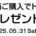 【5月限定】対象車両をご購入でトイワイドプレゼント!